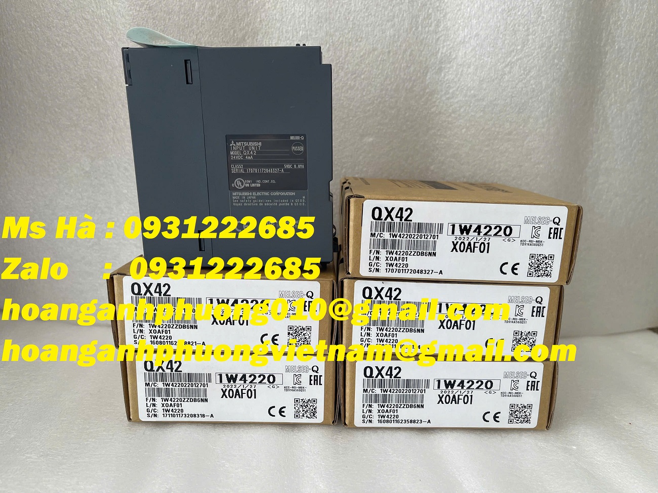 Mitsubishi QX42 mô đun - giúp hệ máy móc vận hành chính xác